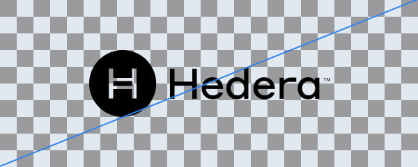 Do not place the logo on a background with a busy pattern